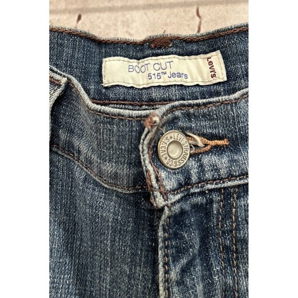 LEVI'S Jeans 515 Womens Size 10 Short Misses MID RISE BOOT CUT Stretch NEW - Picture 3 of 5